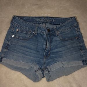 American Eagle Denim shorts.